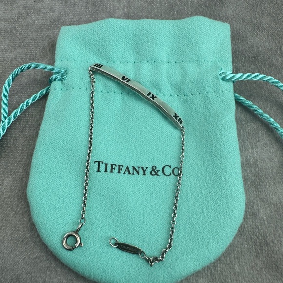 Tiffany & Co Sterling 925 Silver Atlas Bracelet - Picture 2 of 7